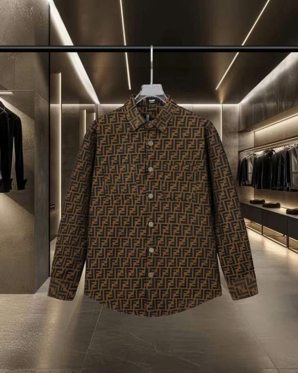 Picture of Fendi Shirt Long _SKUFendiM-2XLhgntx0326213